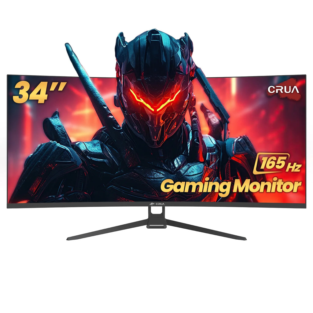 34" Ultrawide Curved Gaming Monitor 165Hz WFHD Black Z887