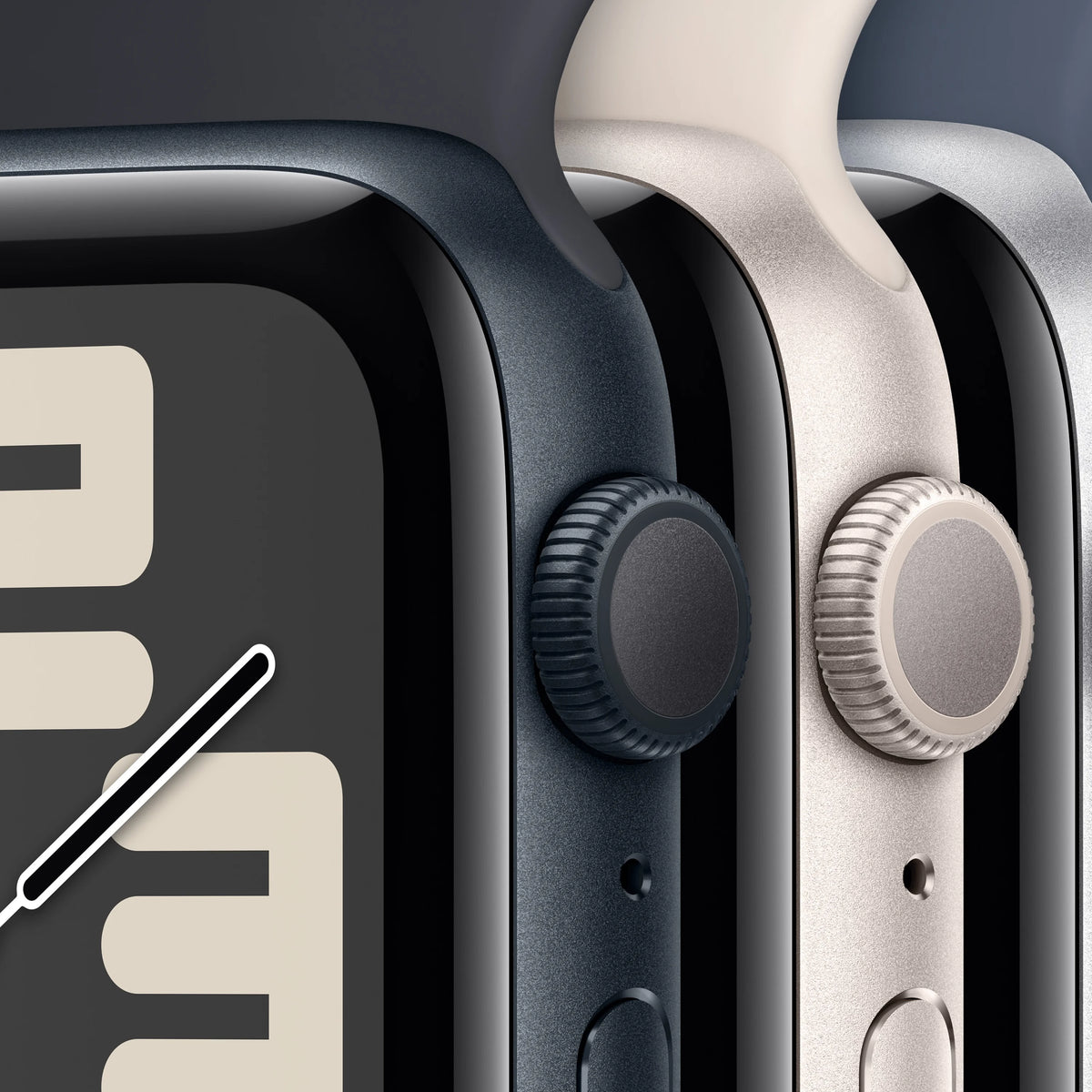Apple Watch SE GPS 40mm Starlight Aluminum Case with Starlight Sport Band A16173