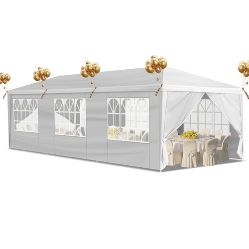 10' X 30' Canopy Tent with 8 Side Walls Q964