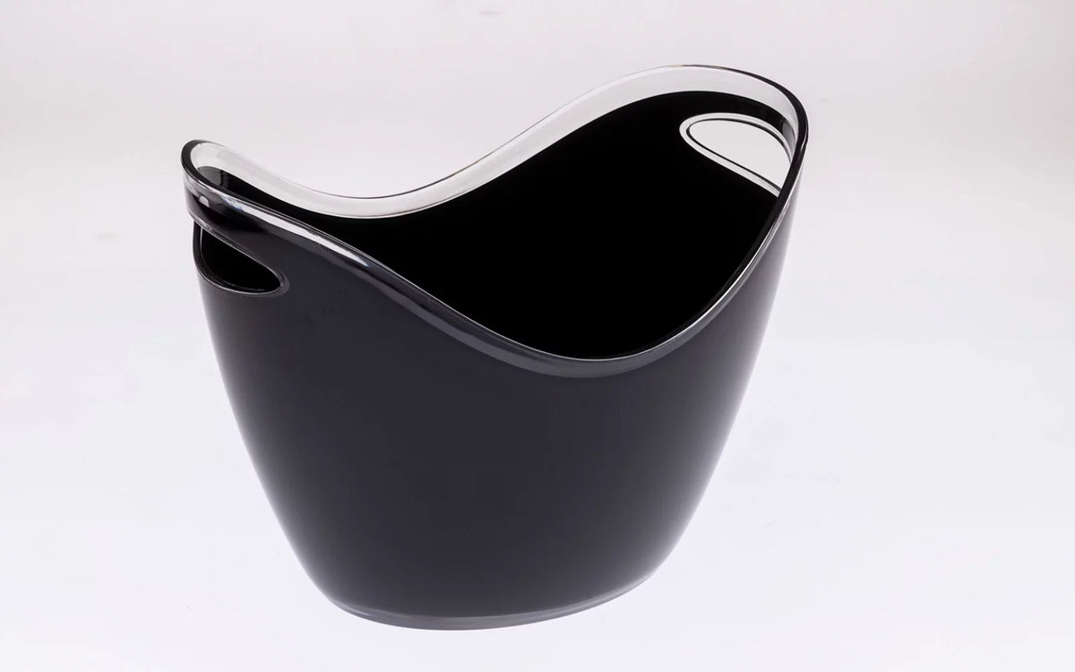 Black Plastic Ice Bucket 8 Liter R61780