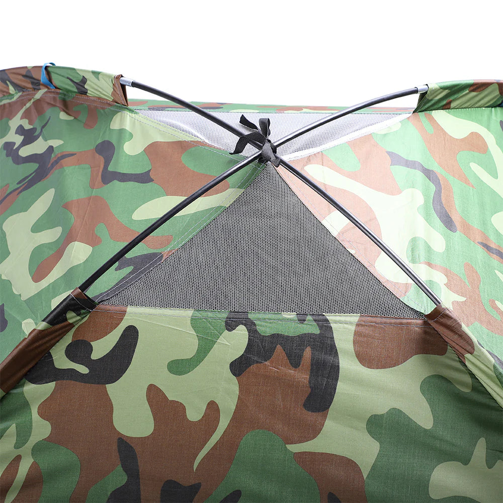 3-4 Person Camouflage Camping Tent with Carrying Bag G3515