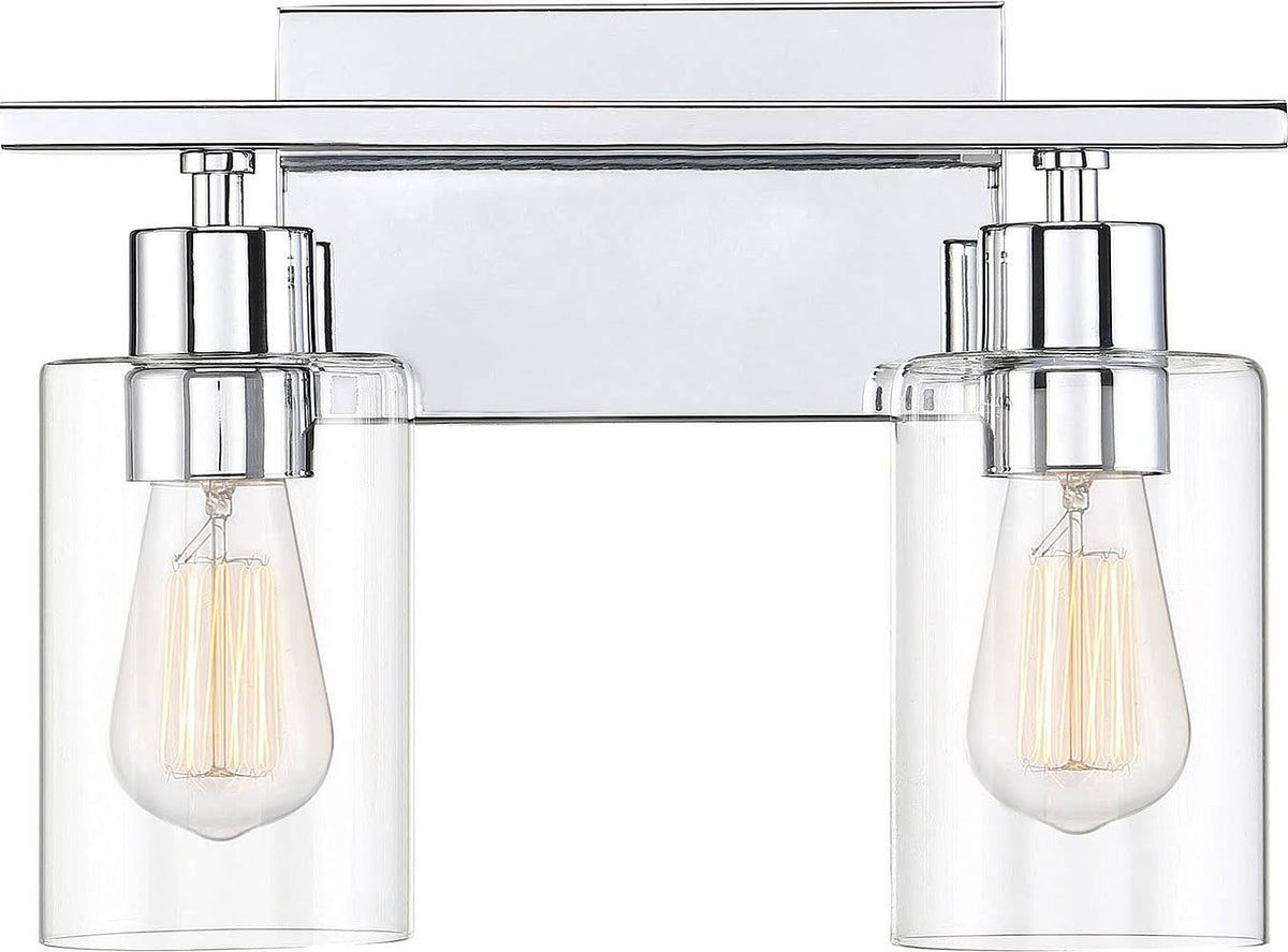 Polished Chrome 2 Light Bath Bar P96037